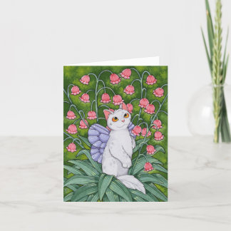 De Remerciements Fairy Cats Affirmation chat mignon Carte SCENT