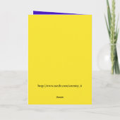 De Remerciements Félicitations carte Anagrams (Dos)