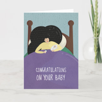 De Remerciements Félicitations Nouvelle carte bébé (vide)