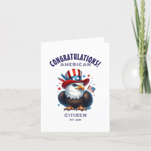 De Remerciements Félicitations pour la citoyenneté américaine Carte