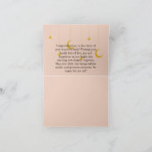 De Remerciements félicitations pour votre carte bébé garçon (Intérieur)