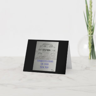 De Remerciements Félicitations pour votre nouvelle carte Pup