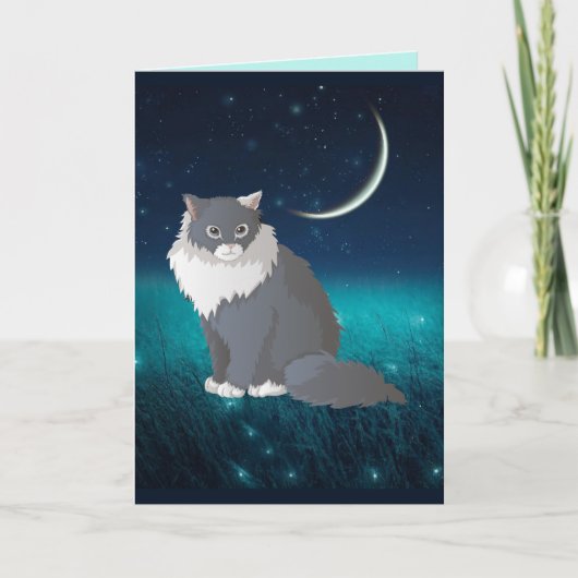 DE REMERCIEMENTS FIREFLITS ET CARTE D'ANNIVERSAIRE CHAT POUR FRAMIN (Devant)