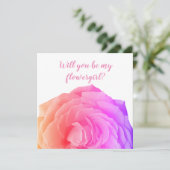 De Remerciements Fleur rose, Seras-tu ma carte fleurie ? (Debout devant)