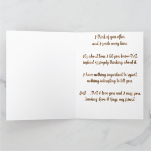 De Remerciements Fleurs roses élégantes pensant à vous Plier Carte