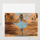 De Remerciements Freedom Flat Carte pour notes (Devant / Derrière)