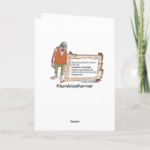 De Remerciements FROGS et carte DRAGONFLY (Dos)