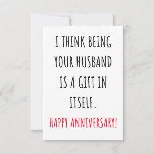 De Remerciements Funny happy mariage carte anniversaire pour elle