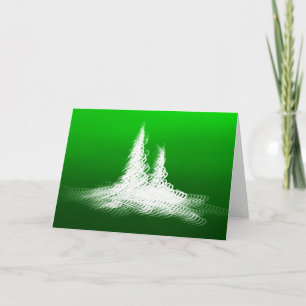 De Remerciements Green Trees 2025 - Carte Noël/Fête