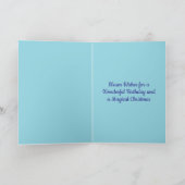 De Remerciements Grumpy Elf Christmas Carte d'anniversaire (Intérieur)