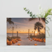 De Remerciements Halloween à Twilight sur The Beach Carte pour note (Debout devant)