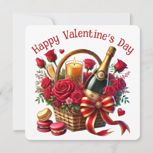 De Remerciements Heureuse Sainte-Valentin - Carte Saint Valentin (Devant)