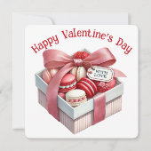 De Remerciements Heureuse Sainte-Valentin - Carte Saint Valentin (Devant)