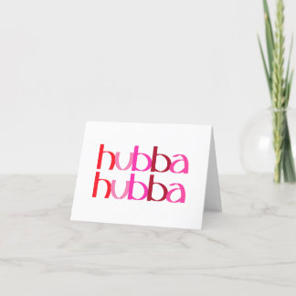 De Remerciements Hubba Hubba Carte Saint Valentin