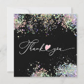 De Remerciements Instructions pour le service aux bougies et Carte  (Devant)