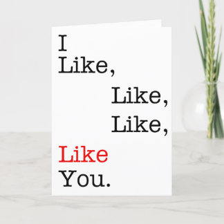 De Remerciements J'Aime, Genre, Comme Toi, Carte Saint Valentin
