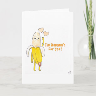 De Remerciements Je suis la carte Bananas For You