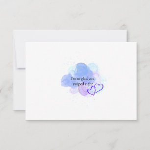 De Remerciements Je suis si content que tu aies glissé la carte dro