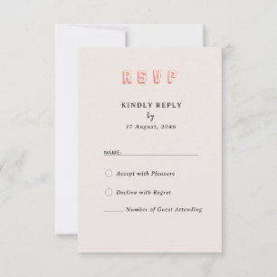 De Remerciements Joyeuse Retro été Floral rose mariage carte RSVP