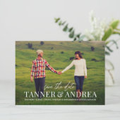 De Remerciements Juste Nous COULEUR MODIFIABLE Enregistrer La Carte (Debout devant)