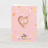 De Remerciements KARAOKE STAR Carte d'anniversaire pour fille (Dos)