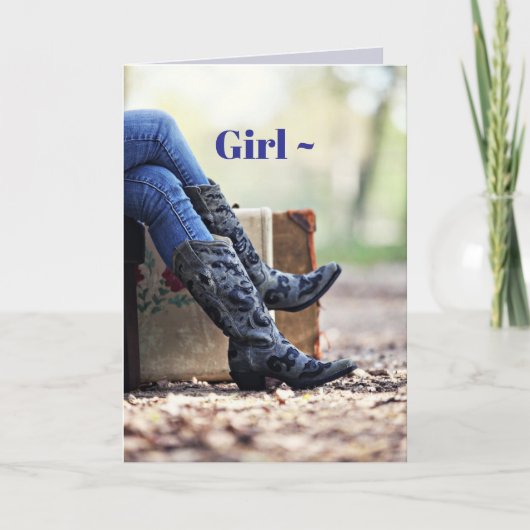 DE REMERCIEMENTS KICKIN HEUREUSE CARTE D'ANNIVERSAIRE (Devant)