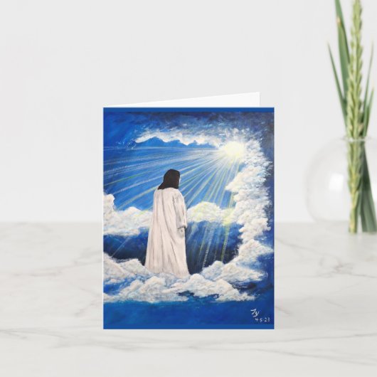 De Remerciements La carte montante par ColorReign (Devant)