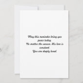 De Remerciements Lamentations 3:22-23 Carte d'encouragement (Dos)