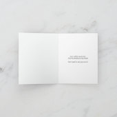 De Remerciements L'amitié Penser à votre carte (Intérieur)