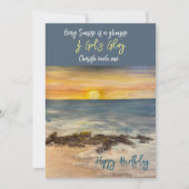 De Remerciements Le Carte pour notes Jetty Birthday (Devant)