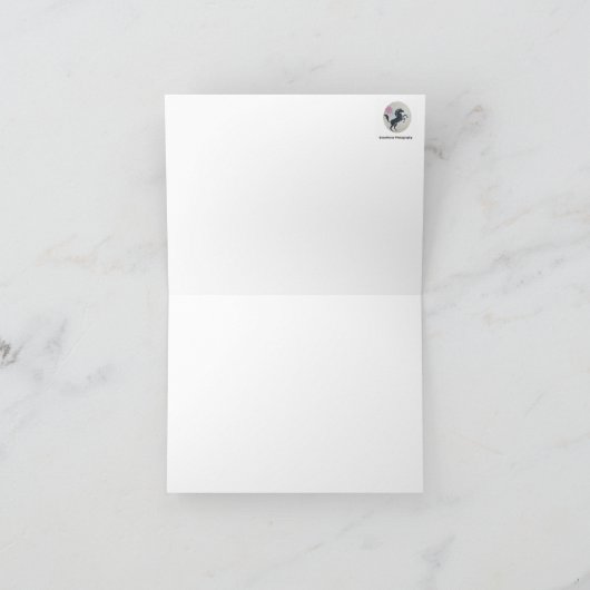 De Remerciements Les oiseaux d'une carte à notes vierge en plumes (Intérieur)