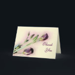 De Remerciements Lisianthus vous remercient carte vierge<br><div class="desc">La beauté et la simplicité de cette carte lui font un choix parfait pour n'importe quelle occasion. Vous pouvez choisir de changer les mots sur l'extérieur et intérieur pour faire cette carte pour n'importe quelle occasion que vous voulez [l'anniversaire, obtiennent bien, pensant à vous, remerciez vous, la sympathie, et beaucoup...</div>