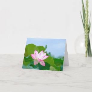 De Remerciements Lotus All Occasion Carte pour notes