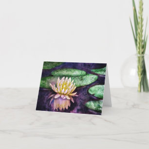 De Remerciements Lotus All Occasion Carte pour notes