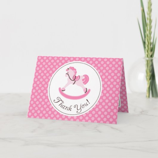 De Remerciements Ma petite carte Pony TY (Devant)