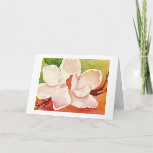De Remerciements Magnolia Carte pour notes