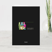 De Remerciements Mah Jongg Année Carte mère (Dos)