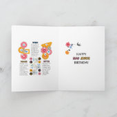 De Remerciements Mah Jongg Winds Carte d'anniversaire (Intérieur)