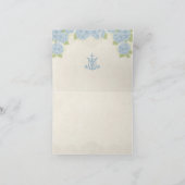 De Remerciements Marian Blue Hydrangea et Carte pour notes catholiq (Intérieur)