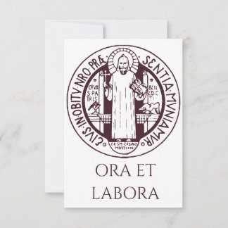 De Remerciements Médaille du bienheureux Benoît Carte Sainte | Lati