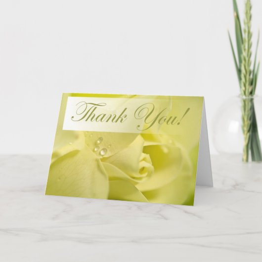 De Remerciements Merci! Carte (Devant)