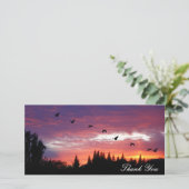 De Remerciements "Merci", carte photo (Debout devant)