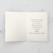 De Remerciements Merci, professeur. Carte d'art vintage (Intérieur)