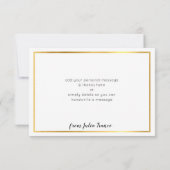 De Remerciements MINI CARTE D'INSPIRATION Be-you-tiful typographie  (Dos)