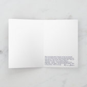 De Remerciements Naissance d'un voyage, carte (Intérieur)
