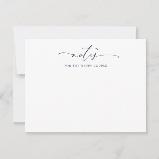 De Remerciements Notes pour la carte conseil Mariage Couple (Devant)
