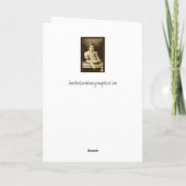 De Remerciements nouvelle carte bébé (Dos)