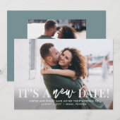 De Remerciements Nouvelle date Modifiable Couleur Modifier La Carte (Devant / Derrière)