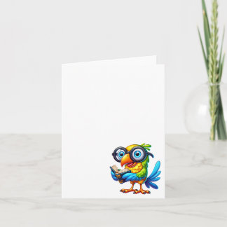 De Remerciements Oiseau drôle fou, Merci, Carte #11