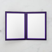 De Remerciements Papillon violet 31 carte blanche (Intérieur)